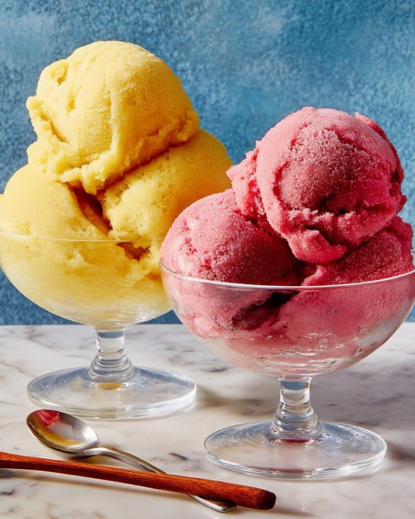 Green & Red Grape Sorbet Recipe