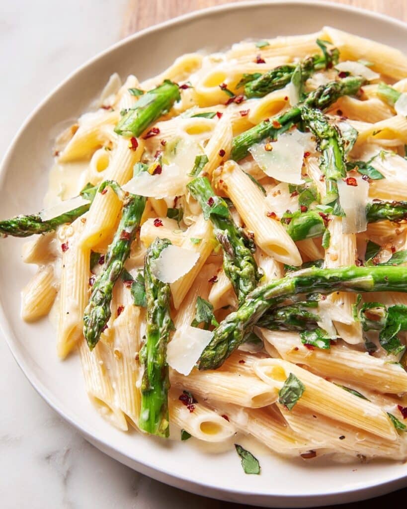 Lemon Asparagus Pasta Recipe