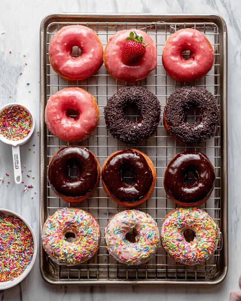 3 Donut Frosting Flavors Recipe