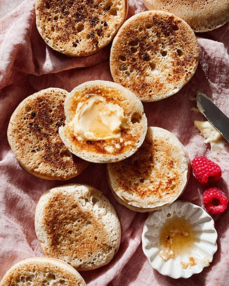 Homemade English Muffins Recipe