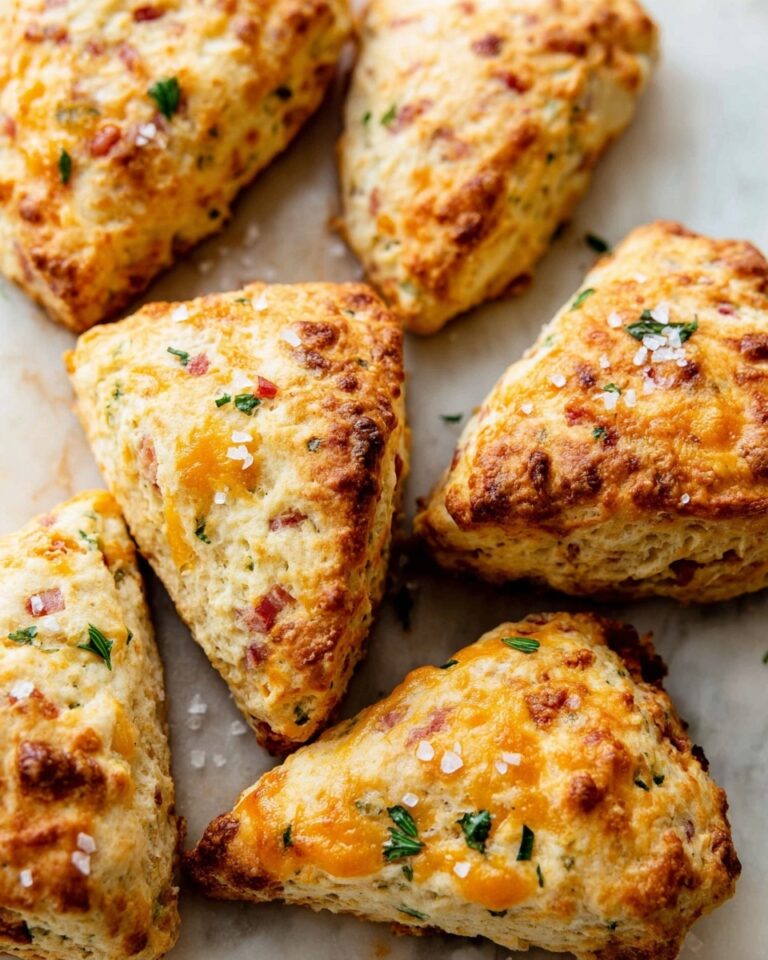 Savory Ham & Cheese Scones Recipe