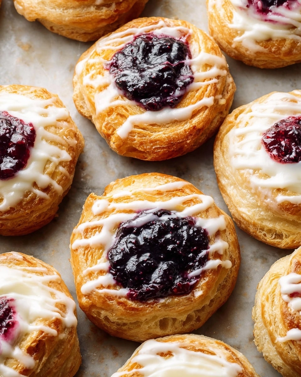 Danish Pastries with Shortcut Homemade Dough Recipe