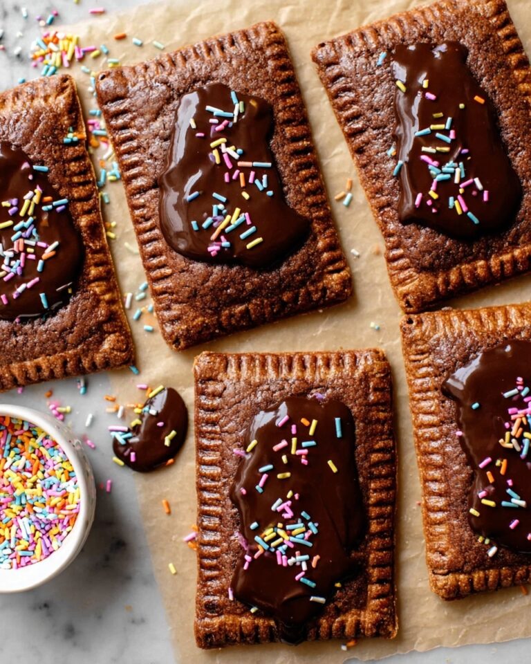 Homemade Fudge Chocolate Pop Tarts Recipe