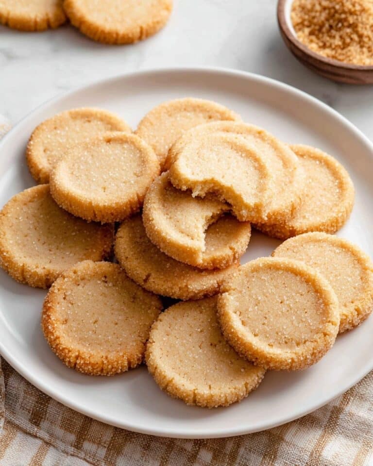 Brown Sugar Shortbread Cookies Recipe
