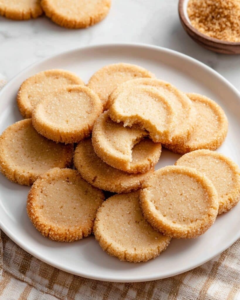 Brown Sugar Shortbread Cookies Recipe