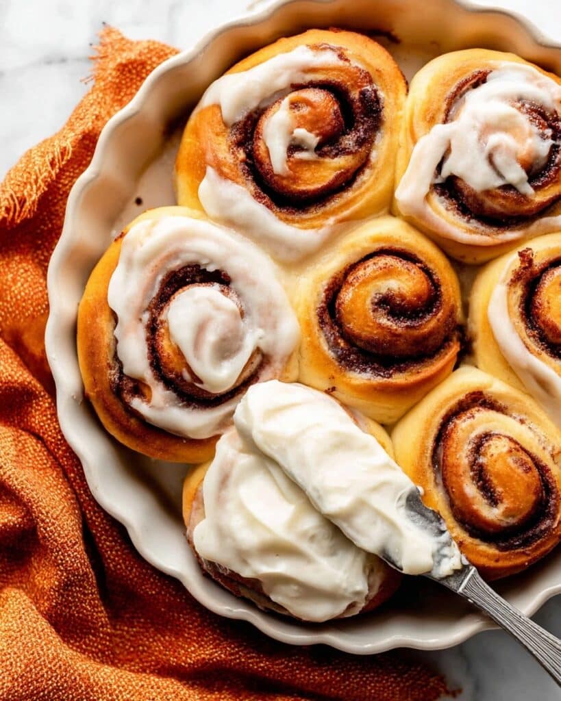 Pumpkin Cinnamon Rolls Recipe