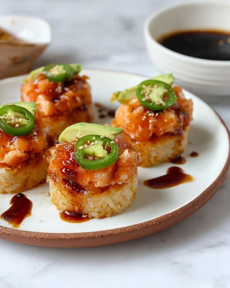 Spicy Salmon Crispy Rice Recipe
