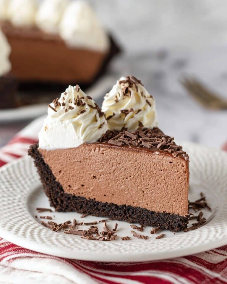 Easy No Bake Chocolate Cheesecake Recipe