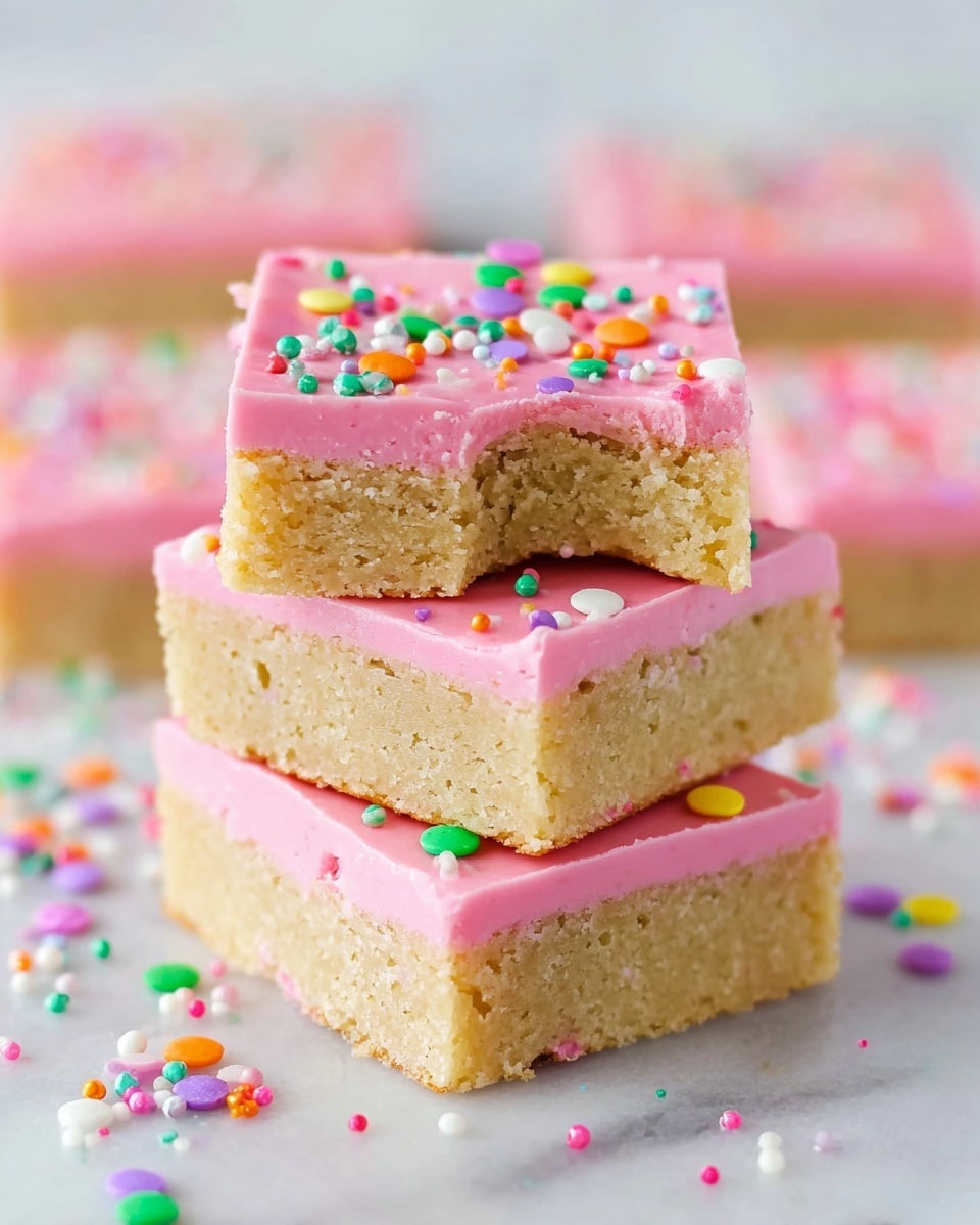 Sugar Cookie Bars Recipe