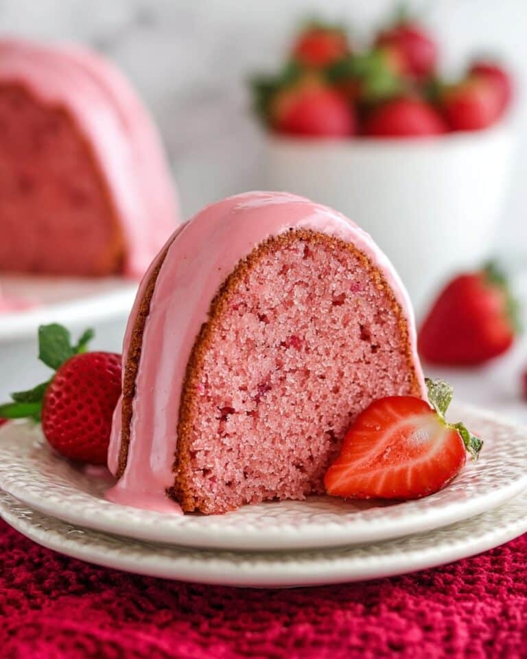 Strawberry Pound Cake Recipe