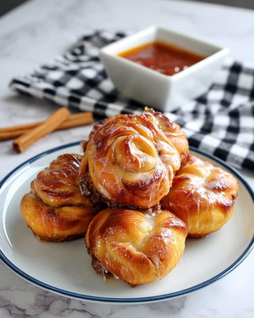 Peach Pie Cruffins Recipe