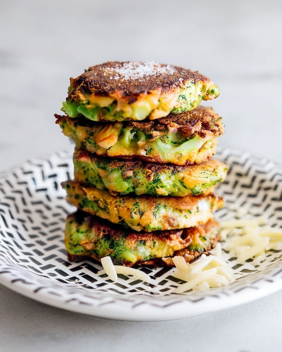 Broccoli Cheddar Fritters Recipe