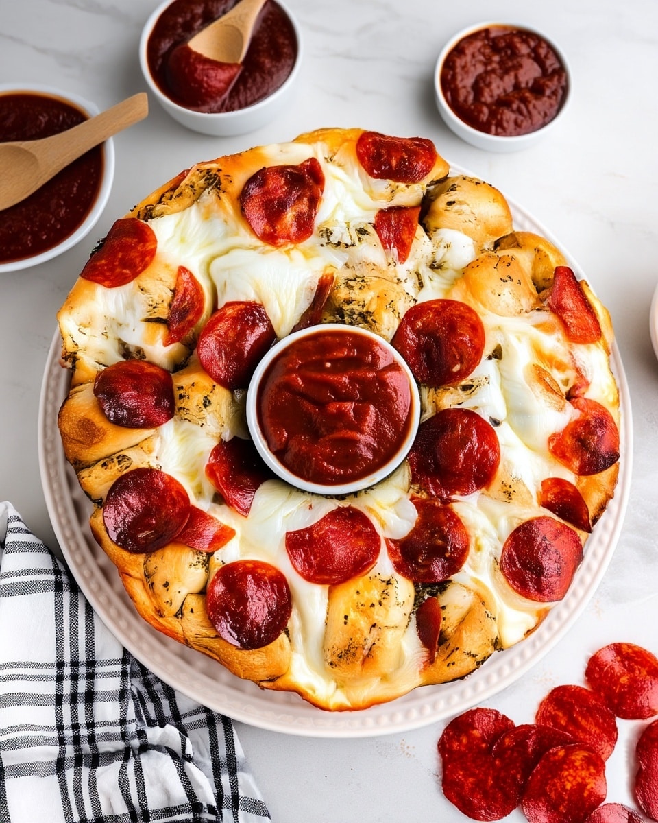 Pull-Apart Pizza Bread Recipe