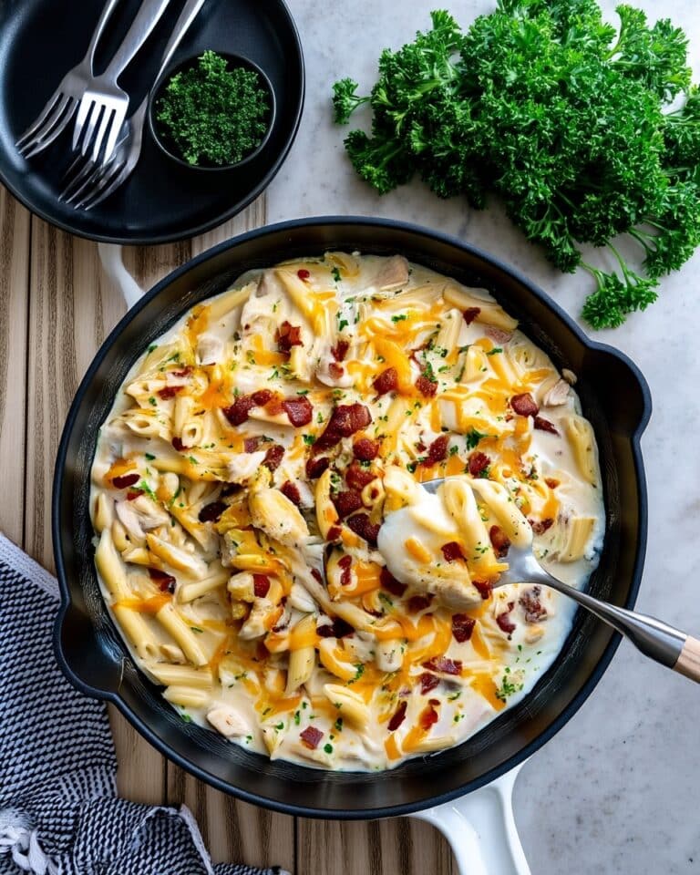 Crack Chicken Penne Recipe