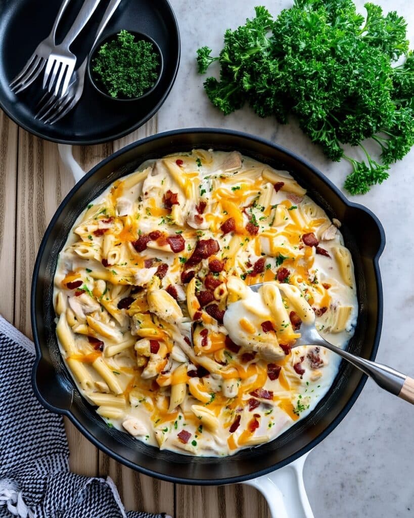 Crack Chicken Penne Recipe