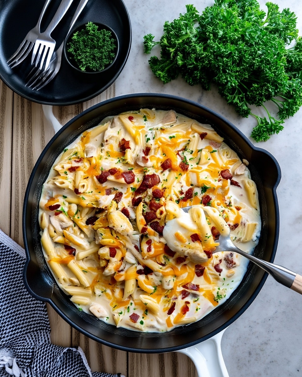 Crack Chicken Penne Recipe