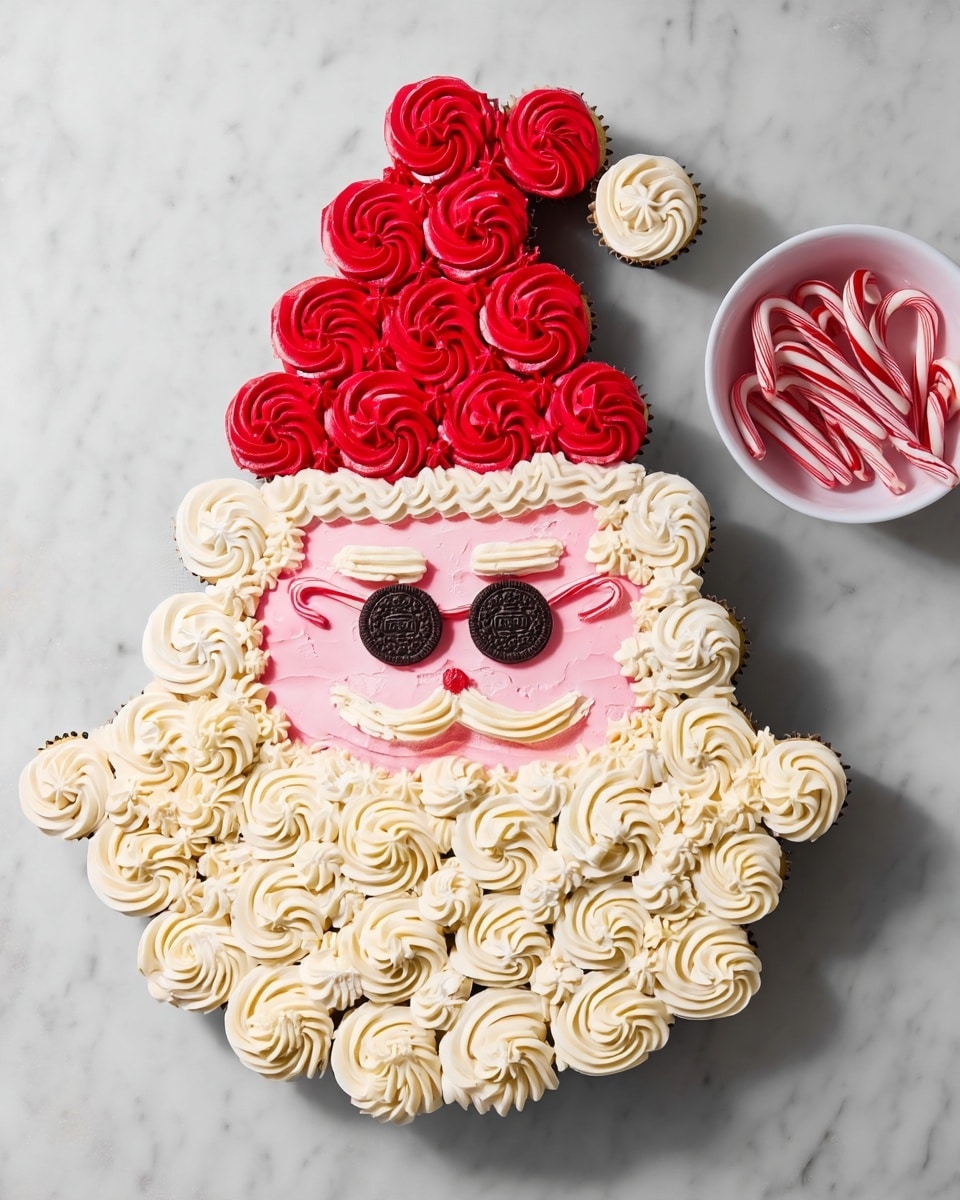 Pull-Apart Santa Cake Recipe