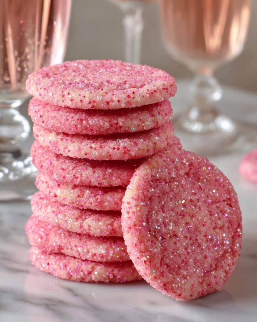 Strawberry Champagne Sugar Cookies Recipe
