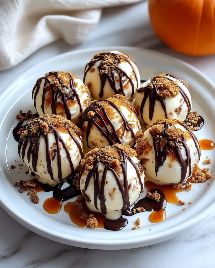 No-Bake Pumpkin Cheesecake Balls Recipe