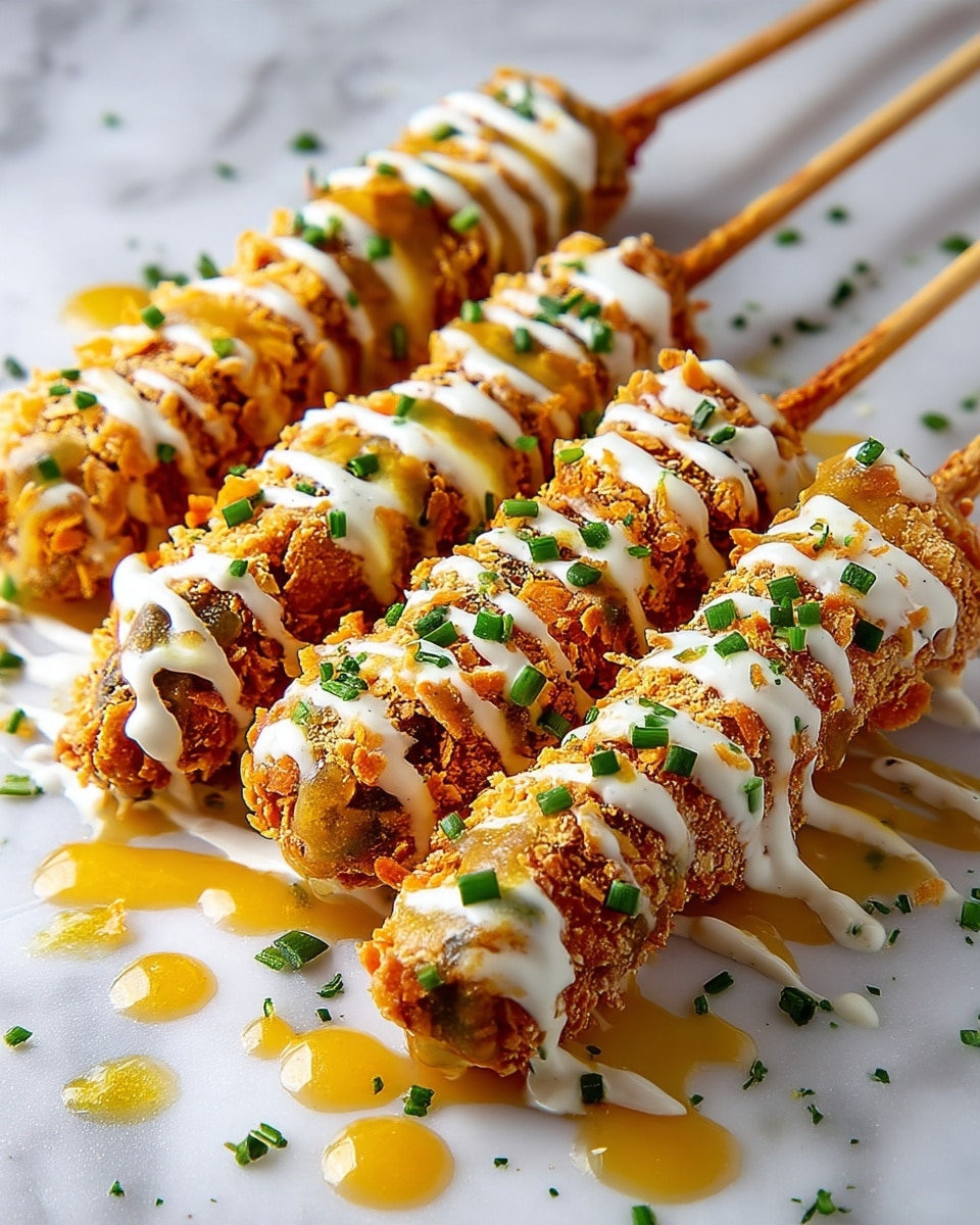 Hot Fried Pickle Spirals Recipe