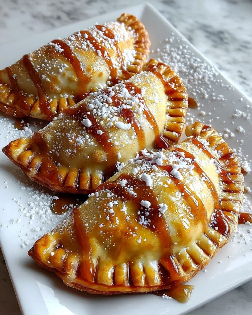 Golden Air Fryer Apple Pies Recipe