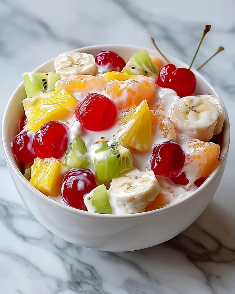Creamy Tropical Fruit Salad Recipe