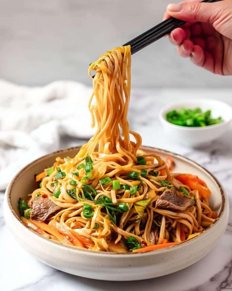 Beef Yakisoba Recipe