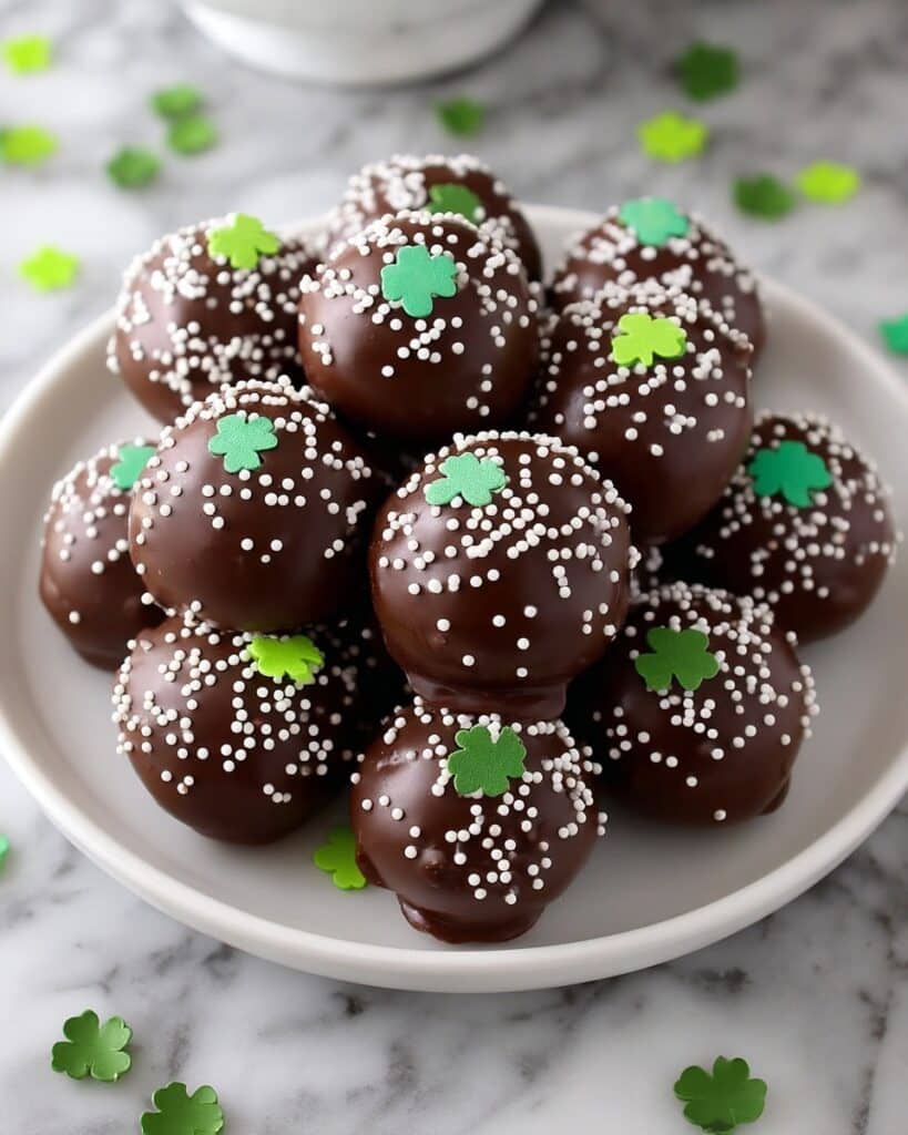 No Bake Baileys Irish Cream Cookie Balls Recipe