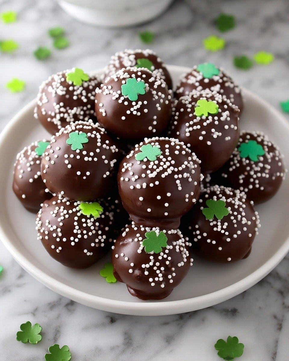 No Bake Baileys Irish Cream Cookie Balls Recipe