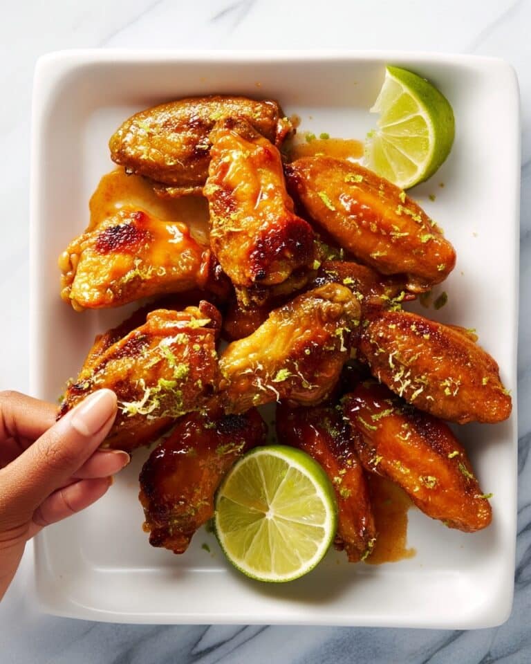 Coconut-Lime Chicken Wings Recipe