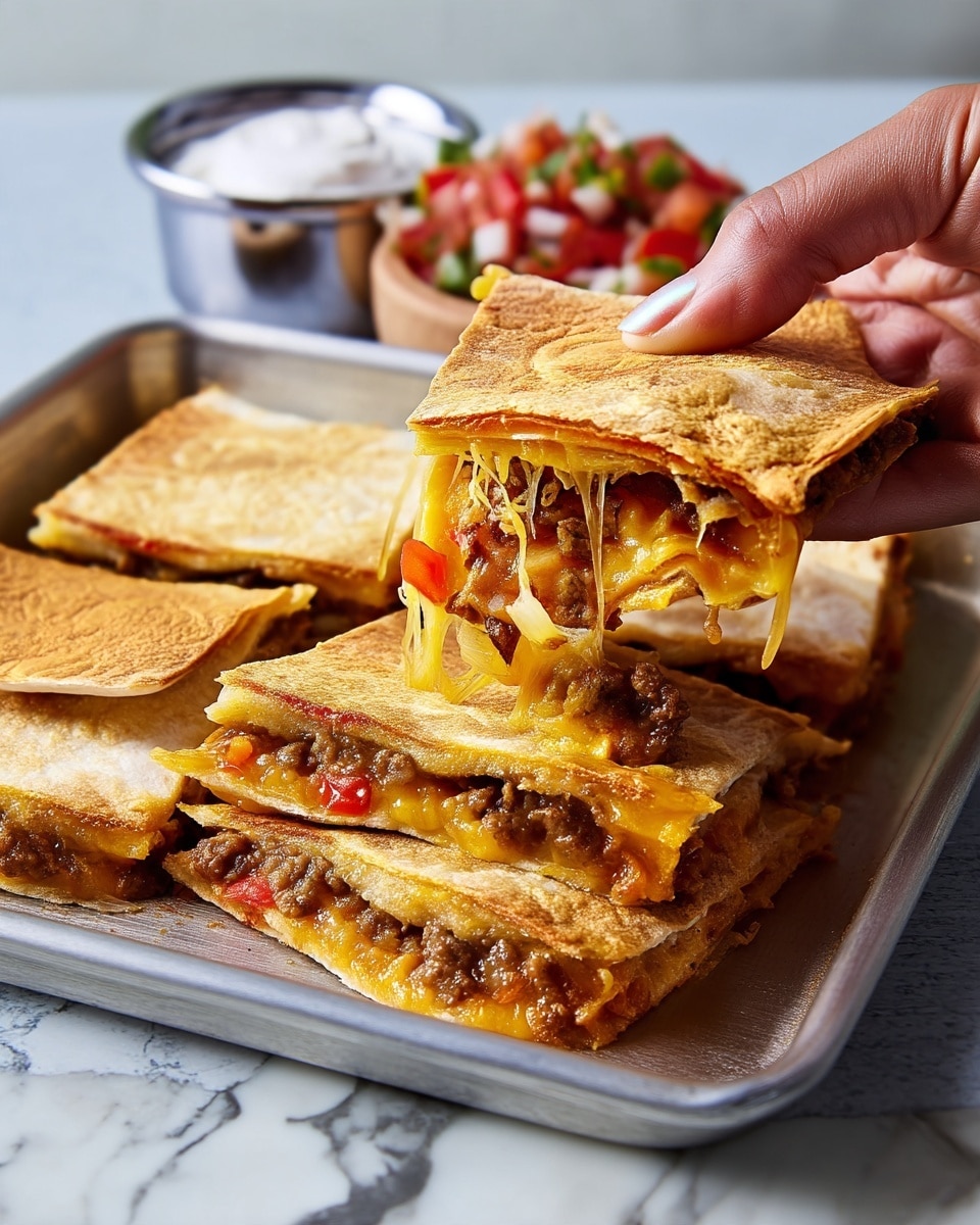 Sheet-Pan Quesadillas Recipe