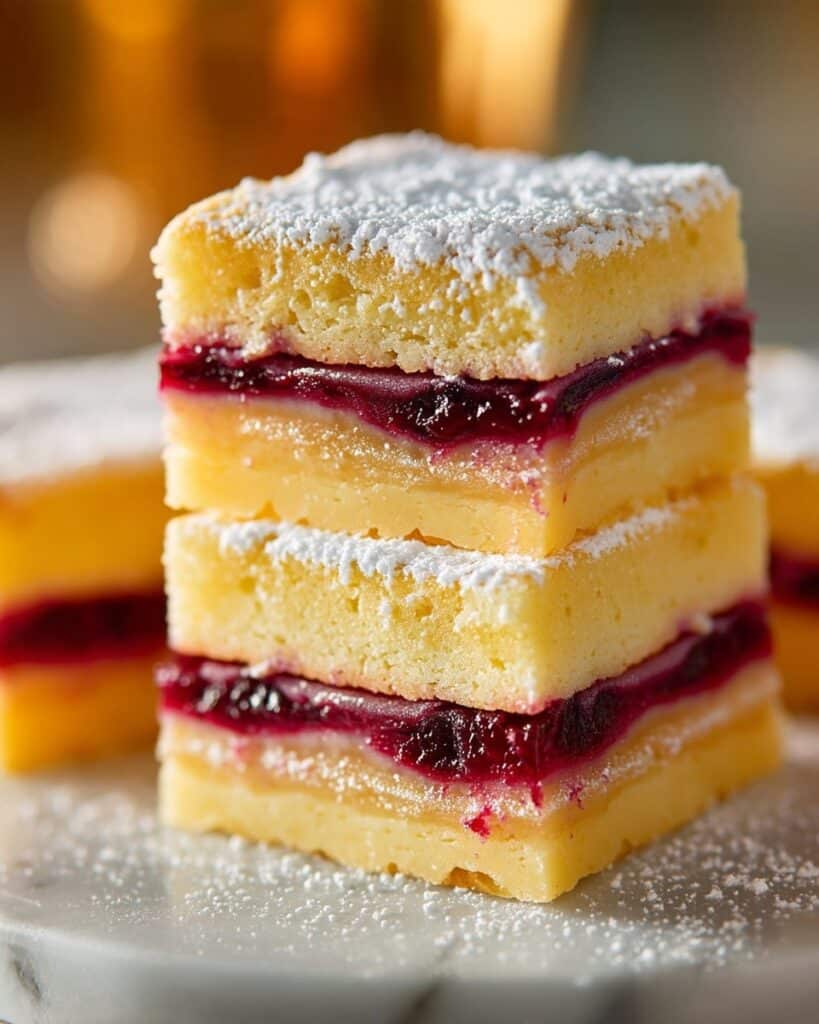 Cranberry-Lemon Bars Recipe