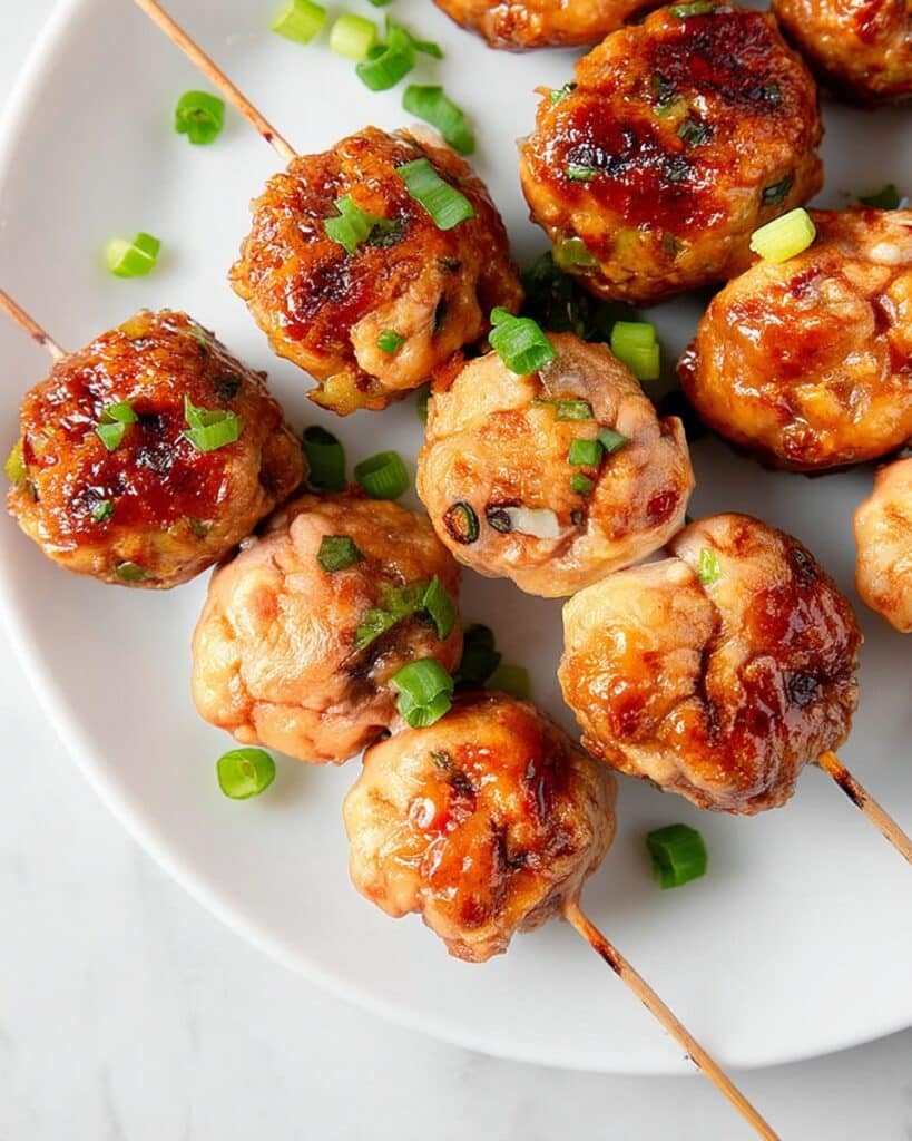 Tsukune (Japanese Chicken Meatballs) Recipe