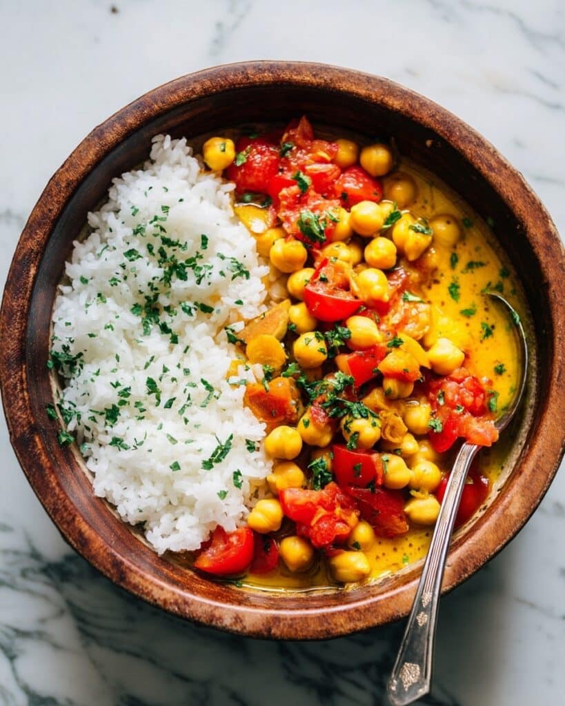 Creamy Chickpea Curry Recipe