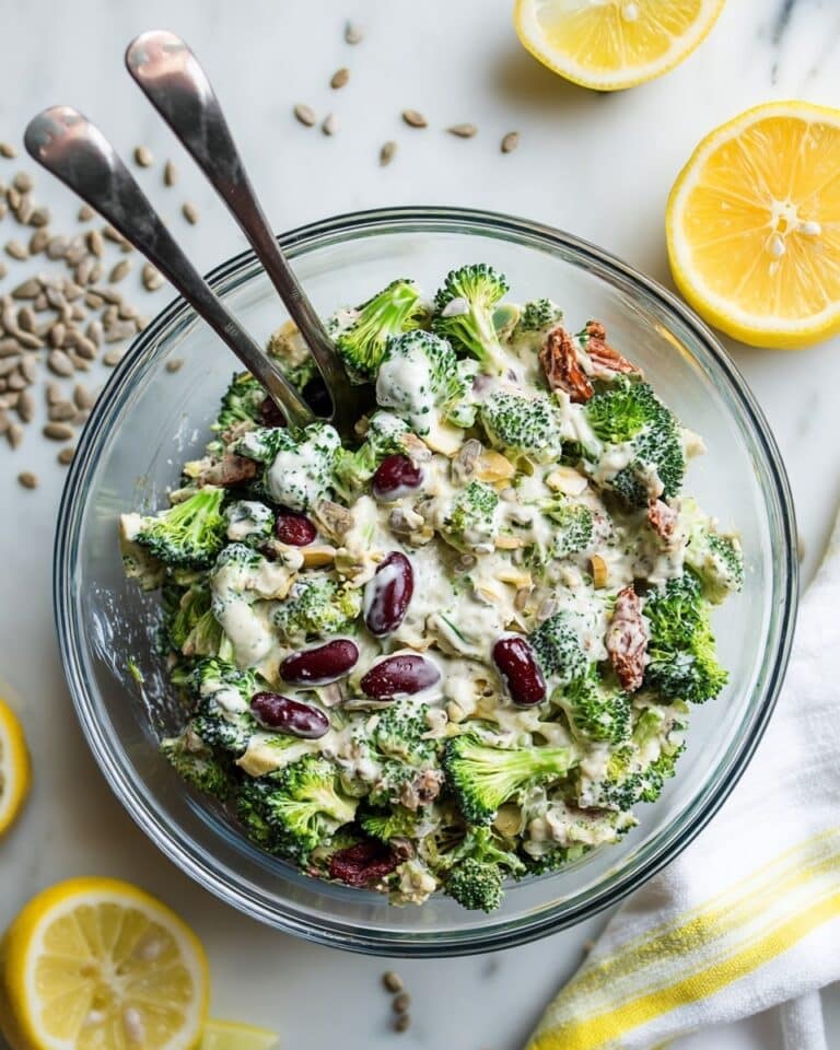 Mediterranean Low-Carb Broccoli Salad Recipe