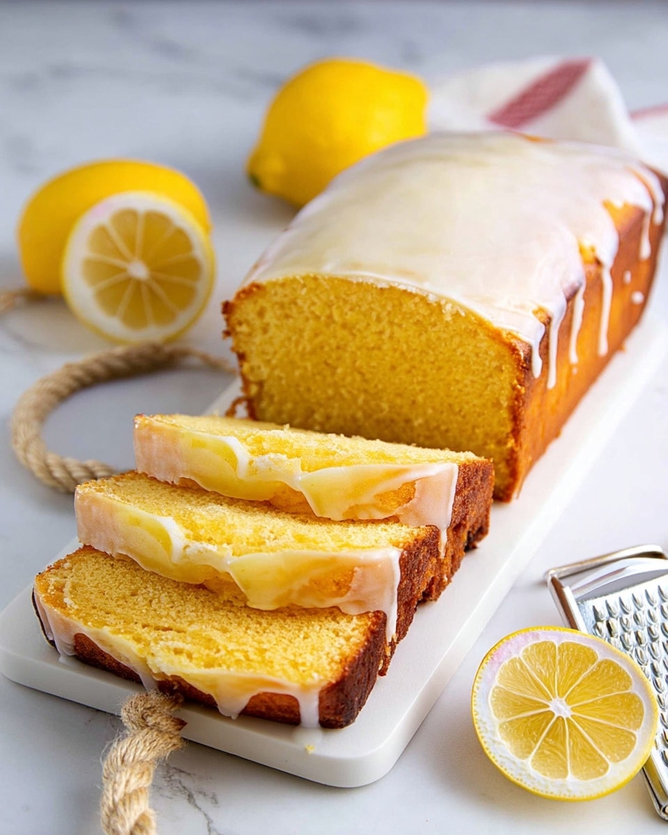 Lemon Pound Cake with Lemon Glaze Recipe